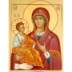 Молитва перед иконой Божьей Матери «Троеручица»